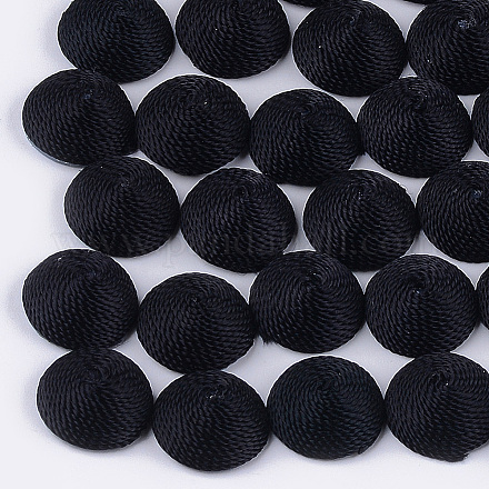 Кабошоны из полиэфирной нити WOVE-T008-02A-06-1