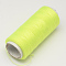 402 Polyester Sewing Thread Cords for Cloth or DIY Craft, Green Yellow, 0.1mm, about 120m/roll, 10rolls/bag