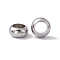 Tarnish Resistant Stainless Steel Color, 10x5mm, Hole: 6mm