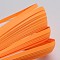Quilling Paper Strips, Orange, 530x5mm, about 120strips/bag
