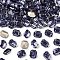 Preciosa® MAXIMA Crystal Fancy Stones, Czech Crystal, 435 34 222 Octagon, Dura Foiling, 20410 Tanzanite, 8x6mm