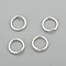 304 Stainless Steel Jump Rings, Open Jump Rings, Silver, 10x1mm, Inner Diameter: 8mm