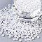 8/0 Glass Seed Beads, Transparent Inside Colours Luster, Round Hole, Round, Lavender Blush, 8/0, 3~4x2~3mm, Hole: 0.8mm, about 15000pcs/bag