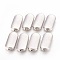 CCB Plastic Beads, Rectangle, Platinum, 40.5x19x8mm, Hole: 2.5mm