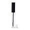 DIY Empty PET Plastic Eyelash Bottle, Mascara Cream Vial/Container, Refillable Bottles Makeup Tool Accessories, with Rubber Plugs, Black, 1.7x12cm, Capacity: 10ml(0.34fl. oz)