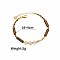 Golden Malachite Natural Pearl Bracelet Dopamine Fashion Simple Girlfriend Bracelet