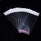 OPP Cellophane Bags, Rectangle, Clear, 17~17.5x6cm, Unilateral Thickness: 0.045mm, Inner Measure: 12.2x6cm