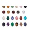 Gemstone Cabochons, 15~25x18~20x6~7mm, 1pcs/style, 23pcs/box