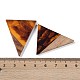 Подвески из смолы и дерева WOOD-F015-06D-3