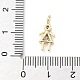 Латунные микро проложить кубического циркония подвески ZIRC-I356-17G-B04-3