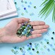 Прозрачные бусины из чешского стекла GLAA-O018-08-5