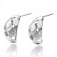 Серьги-кольца из латуни KK-N232-110P-NF-4