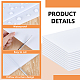 Прокладки из пластикового гофрированного листа DIY-WH0632-18B-02-4