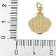 Латунные микро проложить кубического циркония подвески KK-U032-07G-3