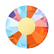 Камни preciosa® crystal hotfix с плоской основой Y-PRC-HSS12-90040-200-2