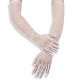 Кружевные перчатки в горошек AJEW-WH0314-442-4