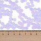 Стеклянные бусины прозрачных цветов SEED-P008-01B-05-4