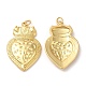 Кулоны из экологически чистой латуни KK-M246-25G-1