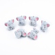 Подвески из непрозрачной смолы X-RESI-G047-21-4