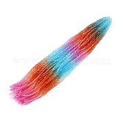 Градиентные цветные стеклянные бусины DGLA-A039-T2mm-A016
