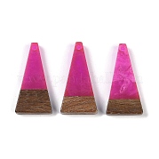 Подвески из смолы и дерева WOOD-F015-03A