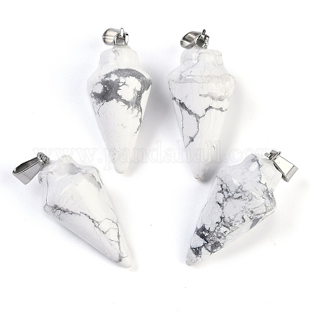 Кулон из натурального камня хаулит G-K384-01P-04-1