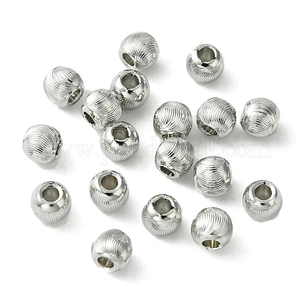 Латунные бусины KK-D092-09P-1
