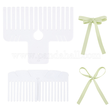 2 шт. 2 пластиковых инструмента для вязания бантов DIY-PH0021-49-1