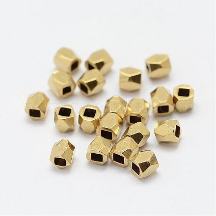 Латунные бусины KK-P095-44-1