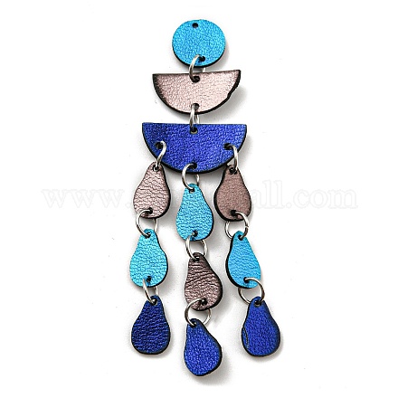 Большие подвески из искусственной кожи FIND-G073-02-1