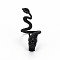 Men's Alloy Cuff Finger Rings, Open Rings, Cadmium Free & Lead Free, Dragon, Gunmetal, US Size 6 3/4(17.1mm)