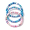 3Pcs 3 Colors Polymer Clay Disc Beaded Stretch Bracelet Sets, Stackable Bracelets for Women, Mixed Color, Inner Diameter: 2-3/8 inch(6.1cm), 6mm, 1pc/color