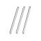 Tarnish Resistant 201 Stainless Steel Pendants, Bar, Stainless Steel Color, 32x2.5x2mm, Hole: 1.5mm