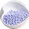 Macaron Baking Paint Glass Seed Beads, Fringe Teardrop Beads, Lilac, 5mm, 10g/Set