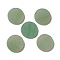 Natural Green Aventurine Cabochons, Flat Round, 20x2.8mm