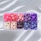 10 Grids 10 Colors Sealing Wax Particles, for Retro Seal Stamp, Sunflower, Mixed Color, 128x67mm, about 200pcs/set