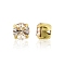 Preciosa® MAXIMA Crystal in Sew-On Cup, Czech Crystal, 719 37 083 Chaton(Round), Golden, 00030 235 Honey, SS19(4.4~4.6mm)