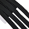 GORGECRAFT 10 Yards Elastic Spool 1 Inch Black High Elasticity Stretchy Ribbon Scalloped Edge Elastic Sewing Band for Waistbands Pants Crafts DIY Hair Tie Headband Lingerie Clothes