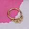 316L Stainless Steel Hoop Nose Rings, Golden, 8mm, Pin: 1.2mm