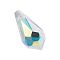 Preciosa® Crystal Pendants, Czech Crystal, 451 51 984 Drop, 00030 200 Crystal AB, 11x5.5mm, hole: 0.8mm