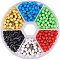 PandaHall About 600 Pcs 1/8 Inch Map Tacks Push Pins Round Ball Head Pins for Cork Board, Bulletin Board Marking, 6 Colors