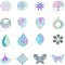 UNICRAFTALE 16 Mixed Shape Filigree Pendants 32pcs Multi-Color Filigree Joiners Links Stainless Steel Charm Etched Metal Embellishments Charms for DIY Jewelry Making