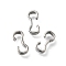 304 Stainless Steel Quick Link Connectors, Number 3 Shape, Stainless Steel Color, 12x6x3mm