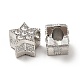 Стойки покрытие сплава горный хрусталь европейских бусы PALLOY-P289-37P-1