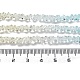 Прозрачные стеклянные бусины GLAA-H023-03F-5