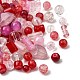 Прозрачные стеклянные бусины DGLA-C005-01I-1