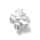 Латунные микро проложить кубического циркония подвески KK-D312-13S-2