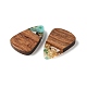 Подвески из смолы и дерева WOOD-S061-02A-2