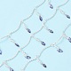 Латунные цепи с изогнутыми звеньями KK-F862-54S-1