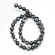 Натуральные нити бус из ларвикита X-G-R345-8mm-33-2
